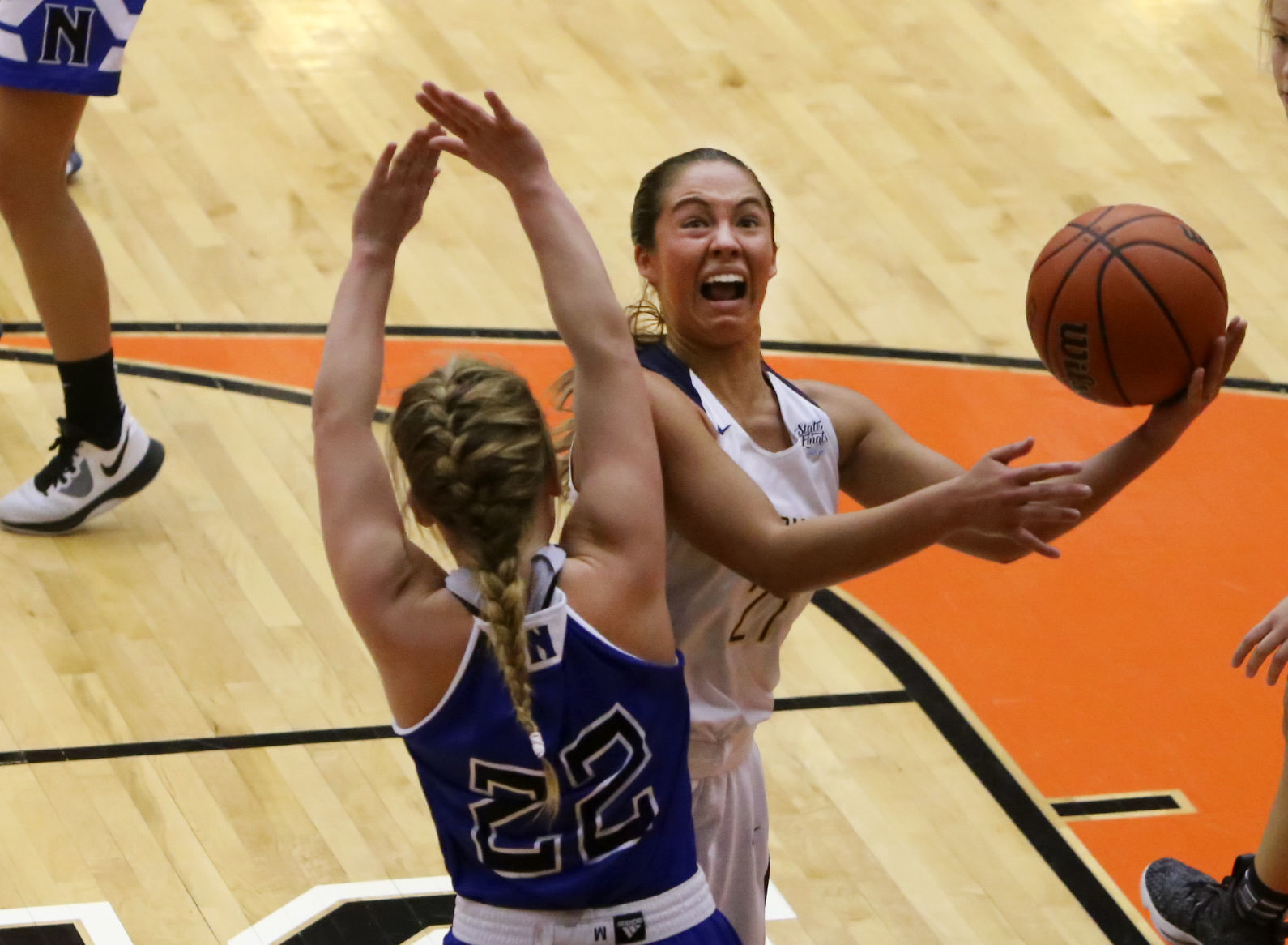 Marquette Catholic/Northfield, girls semistate basektball